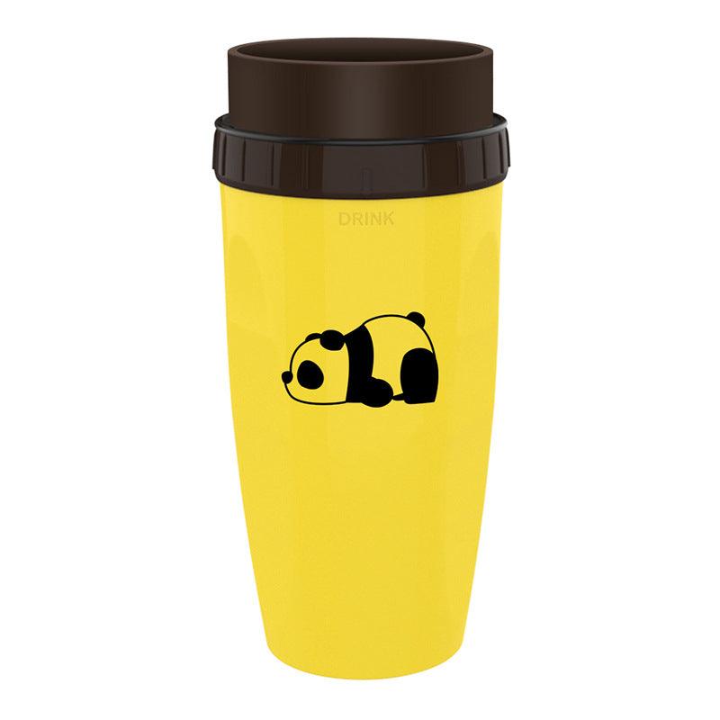 Double-Walled Insulation Tumbler: Twist & Sip Travel Cup with Straw - Perfect for Kids & Adults On-the-Go - Aqua Accent 